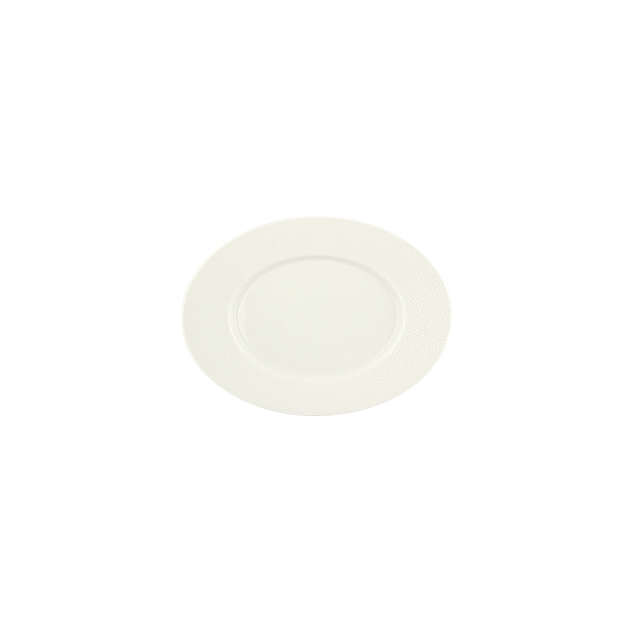 Pearls, Platte oval Fahne 179 x 131 mm light